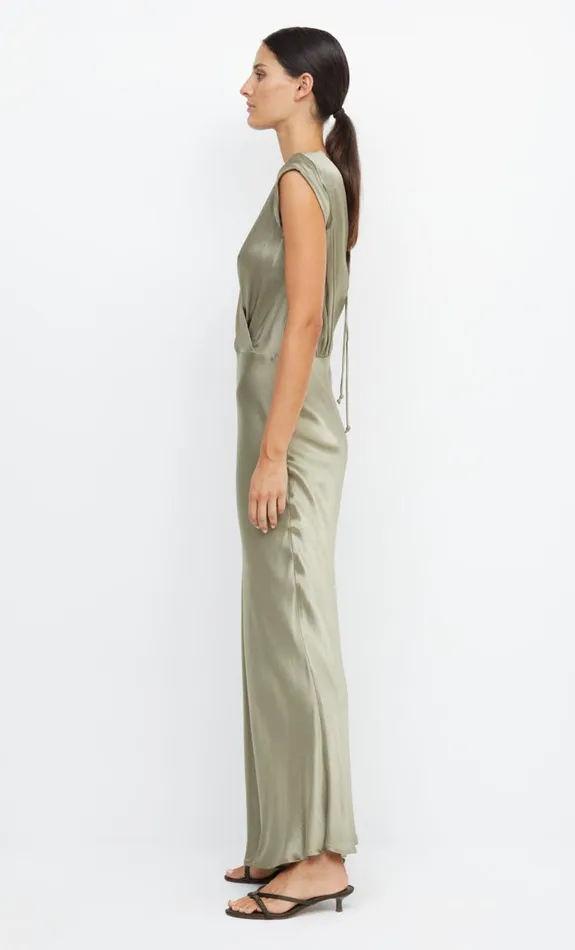 Bec Bridge MOON DANCE MAXI DRESS 8211 SAGE Women Prom Dresses