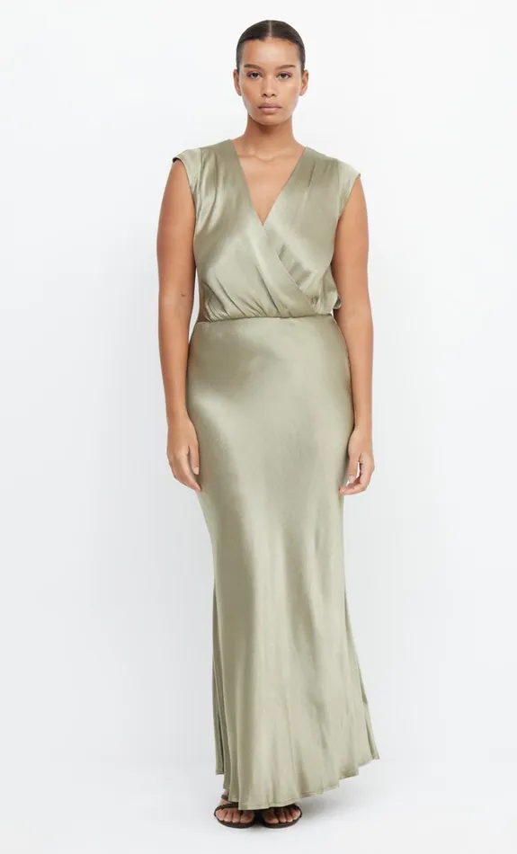 Bec Bridge MOON DANCE MAXI DRESS 8211 SAGE Women Prom Dresses