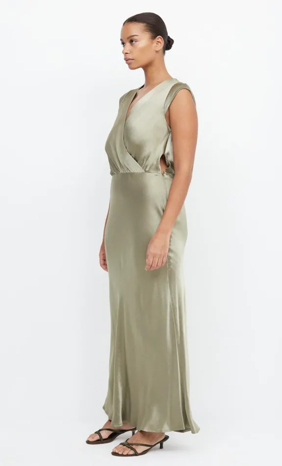 Bec Bridge MOON DANCE MAXI DRESS 8211 SAGE Women Prom Dresses