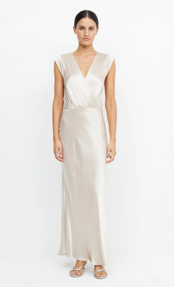 Bec Bridge MOON DANCE MAXI DRESS 8211 SAND Women Maxi Dresses