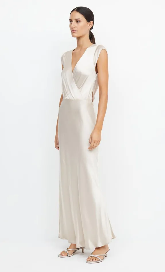 Bec Bridge MOON DANCE MAXI DRESS 8211 SAND Women Maxi Dresses