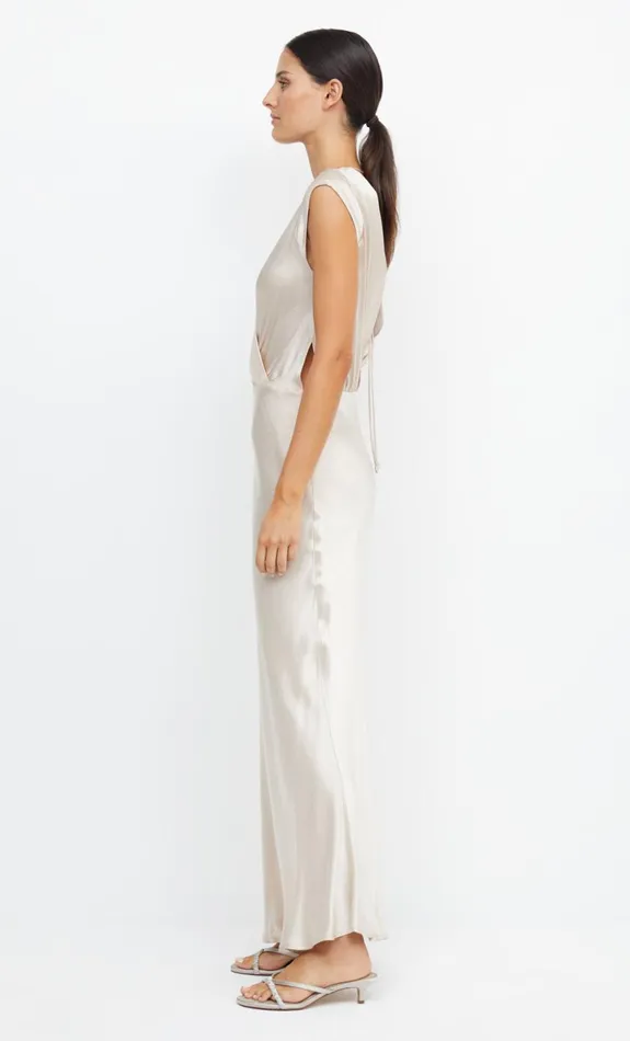 Bec Bridge MOON DANCE MAXI DRESS 8211 SAND Women Maxi Dresses