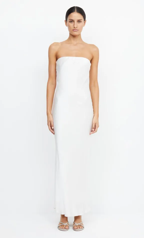 Bec Bridge MOON DANCE STRAPLESS DRESS 8211 IVORY Women Prom Dresses