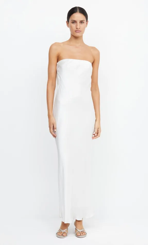 Bec Bridge MOON DANCE STRAPLESS DRESS 8211 IVORY Women Prom Dresses