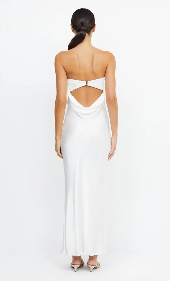 Bec Bridge MOON DANCE STRAPLESS DRESS 8211 IVORY Women Prom Dresses