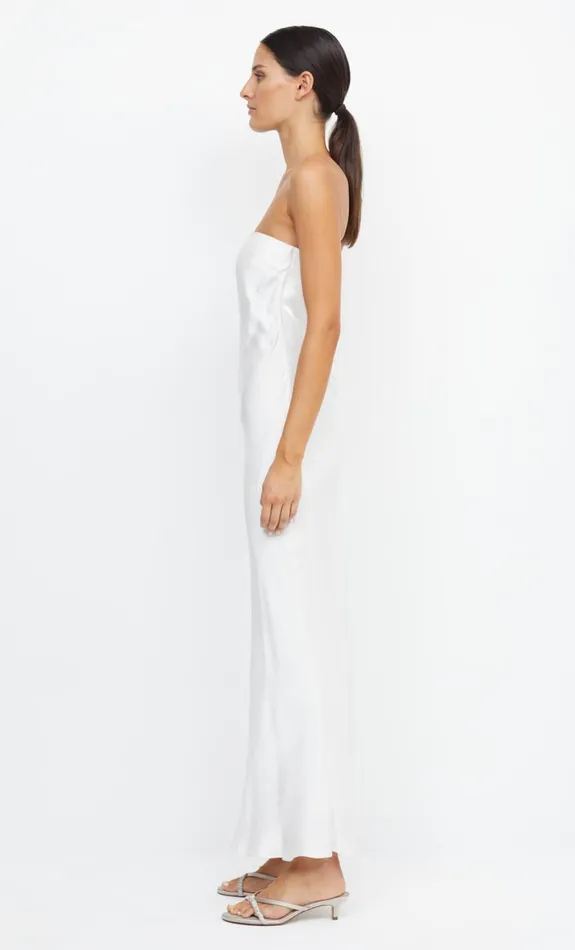 Bec Bridge MOON DANCE STRAPLESS DRESS 8211 IVORY Women Prom Dresses