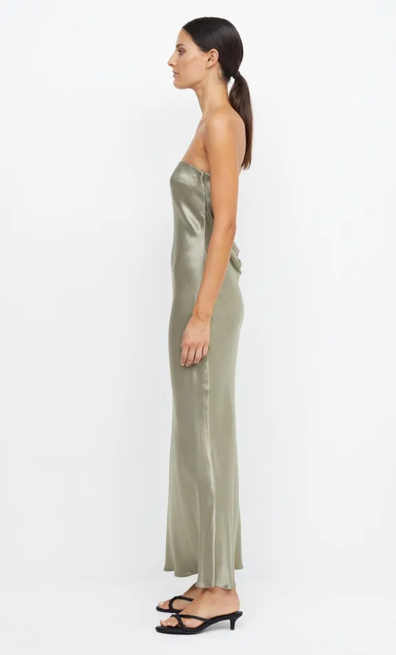 Bec Bridge MOON DANCE STRAPLESS DRESS 8211 SAGE Women Bridesmaid Dresses