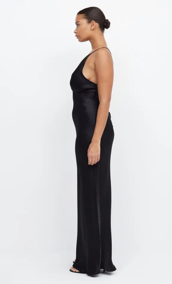 Bec Bridge MOON DANCE V MAXI DRESS 8211 BLACK Women Wedding Guest