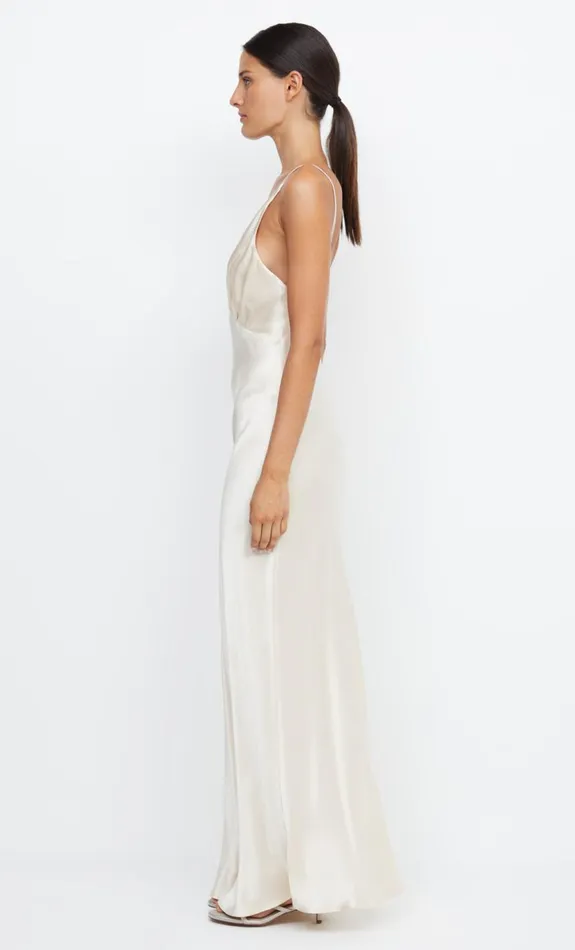 Bec Bridge MOON DANCE V MAXI DRESS 8211 SAND Women Maxi Dresses
