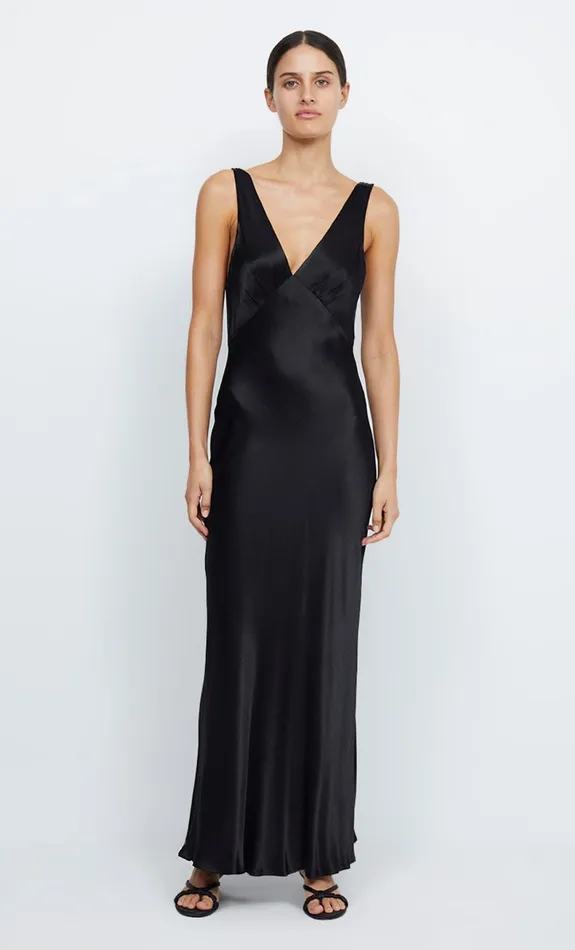 Bec Bridge MOON DANCE VERONA DRESS 8211 BLACK Women Maxi Dresses
