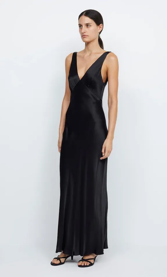 Bec Bridge MOON DANCE VERONA DRESS 8211 BLACK Women Maxi Dresses