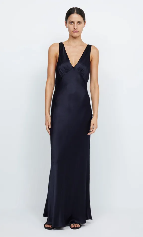 Bec Bridge MOON DANCE VERONA DRESS 8211 INK Women Bridesmaid Dresses