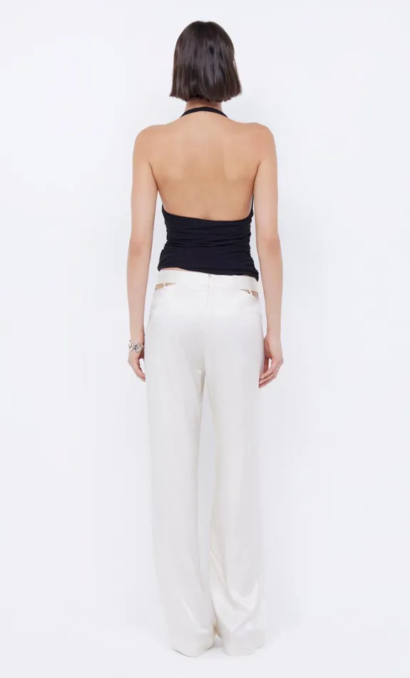 Bec Bridge NABILA HALTER TOP 8211 BLACK Women Sleeveless