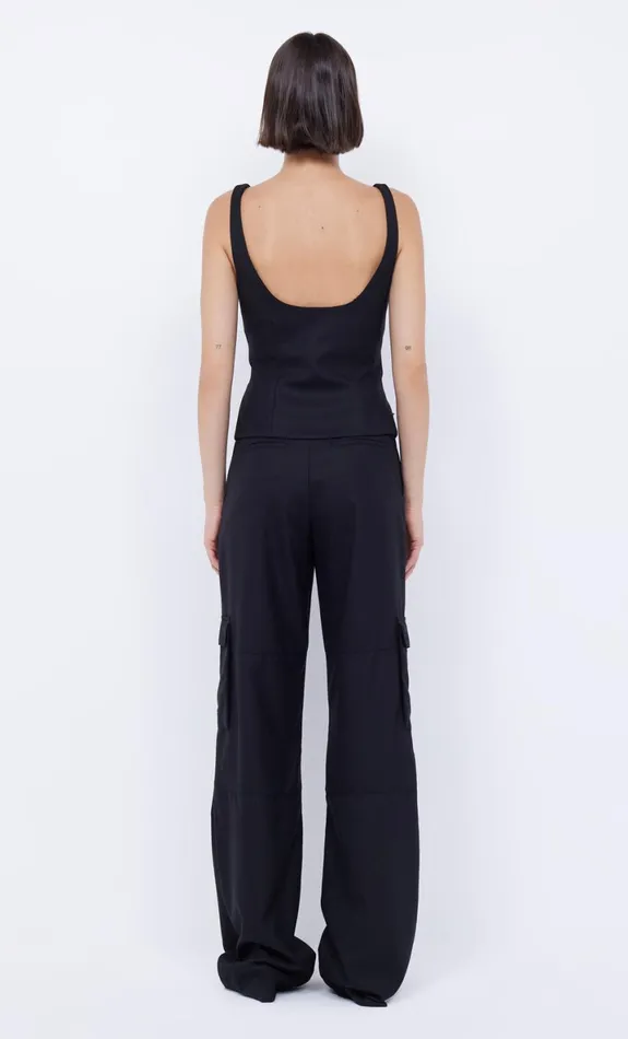 Bec Bridge NEVADA POCKET PANT 8211 BLACK Women Shorts Pants