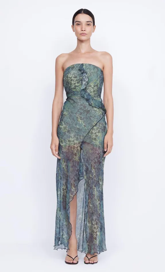 Bec Bridge OPAL STRAPLESS MAXI DRESS 8211 NOUVEAU BLEUE Women Maxi Dresses