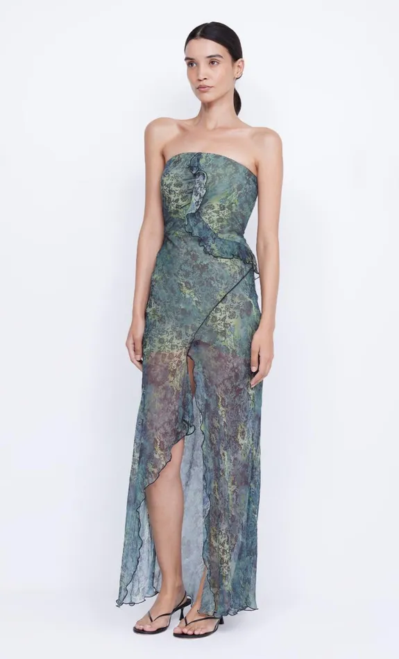 Bec Bridge OPAL STRAPLESS MAXI DRESS 8211 NOUVEAU BLEUE Women Maxi Dresses