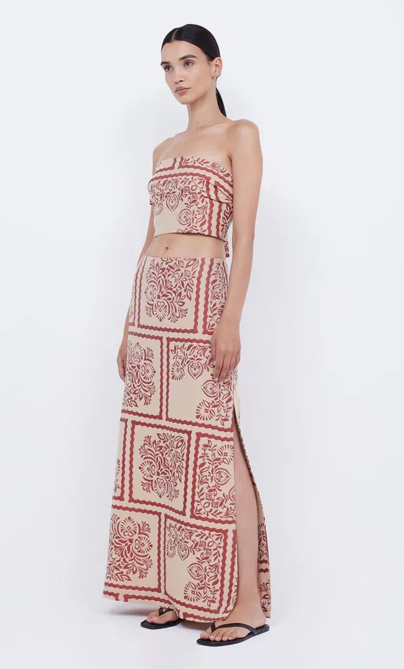 Bec Bridge PALM BLISS MAXI SKIRT 8211 SAHARA JACQUARD Women Skirts