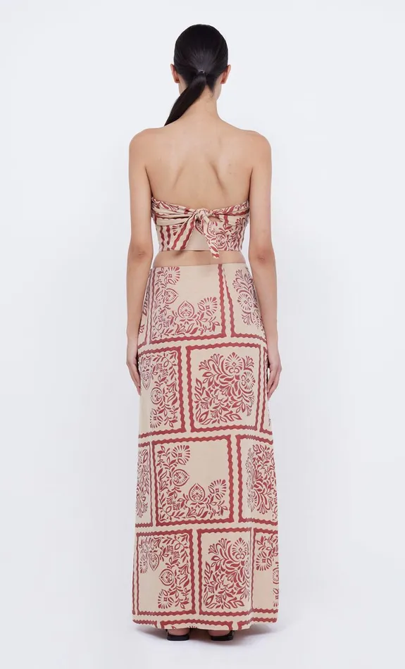 Bec Bridge PALM BLISS MAXI SKIRT 8211 SAHARA JACQUARD Women Skirts