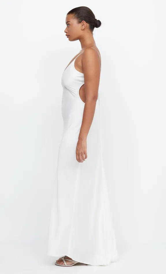 Bec Bridge PARADISE SILK BEADED MAXI DRESS 8211 IVORY Women Maxi Dresses