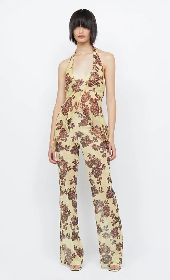 Bec Bridge PRIYA PANT 8211 CITRUS PLUM FLORAL Women Shorts Pants