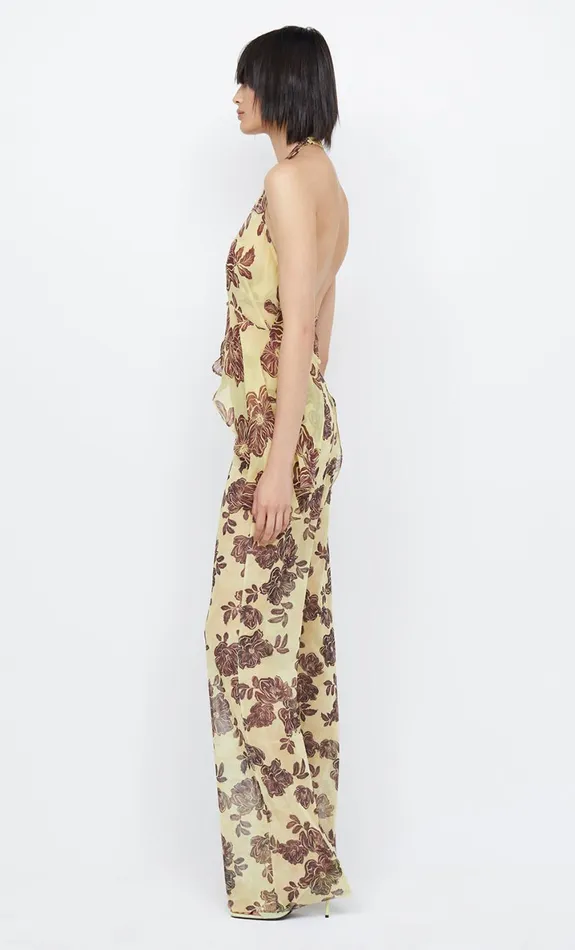 Bec Bridge PRIYA PANT 8211 CITRUS PLUM FLORAL Women Shorts Pants