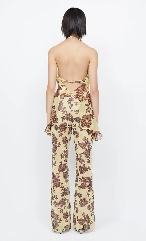 Bec Bridge PRIYA PANT 8211 CITRUS PLUM FLORAL Women Shorts Pants