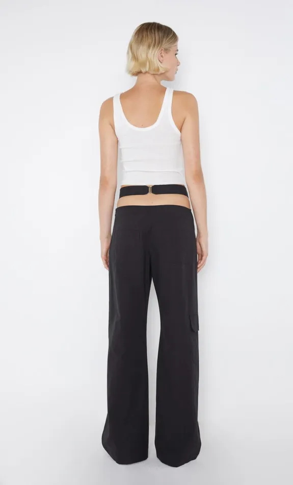 Bec Bridge RAYLIE CARGO PANT 8211 BLACK Women Shorts Pants