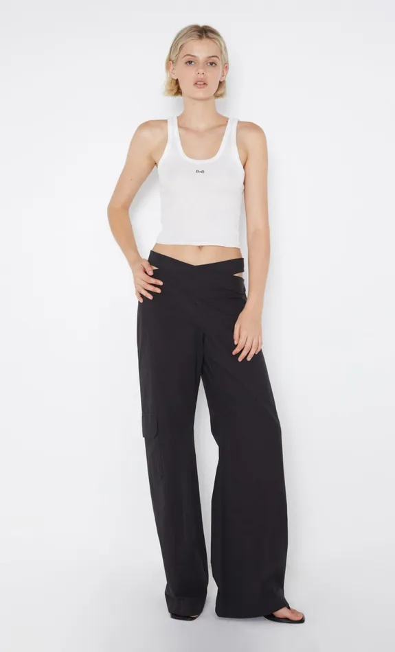 Bec Bridge RAYLIE CARGO PANT 8211 BLACK Women Shorts Pants