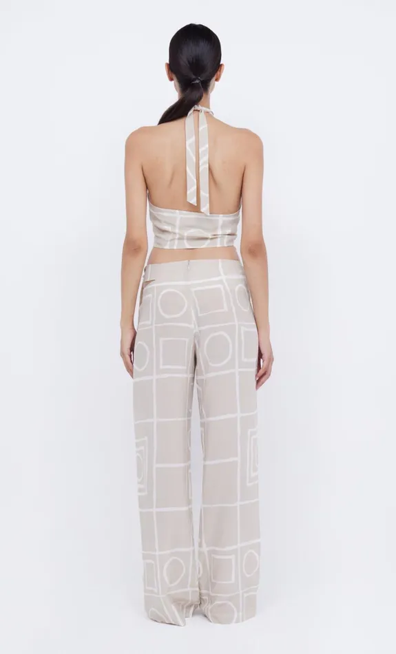 Bec Bridge SALMA HALTER TOP 8211 CHECKERS Women Cropped