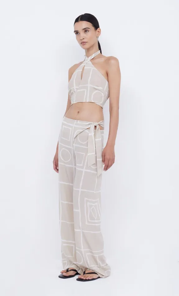 Bec Bridge SALMA HALTER TOP 8211 CHECKERS Women Cropped