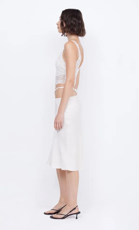 Bec Bridge SANTAL CROPPED TOP 8211 IVORY Women Cropped
