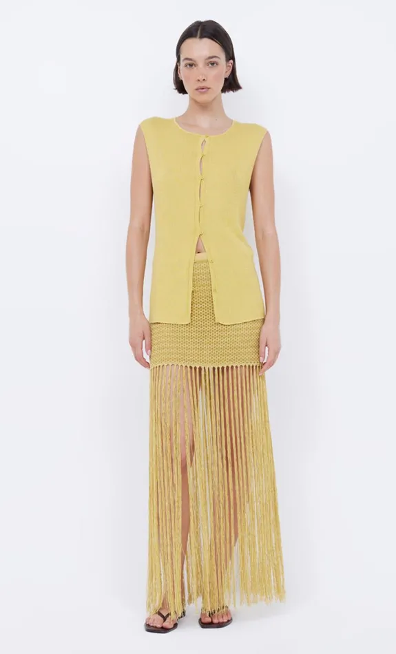 Bec Bridge SORRENTO KNIT VEST 8211 CITRUS Women Sleeveless