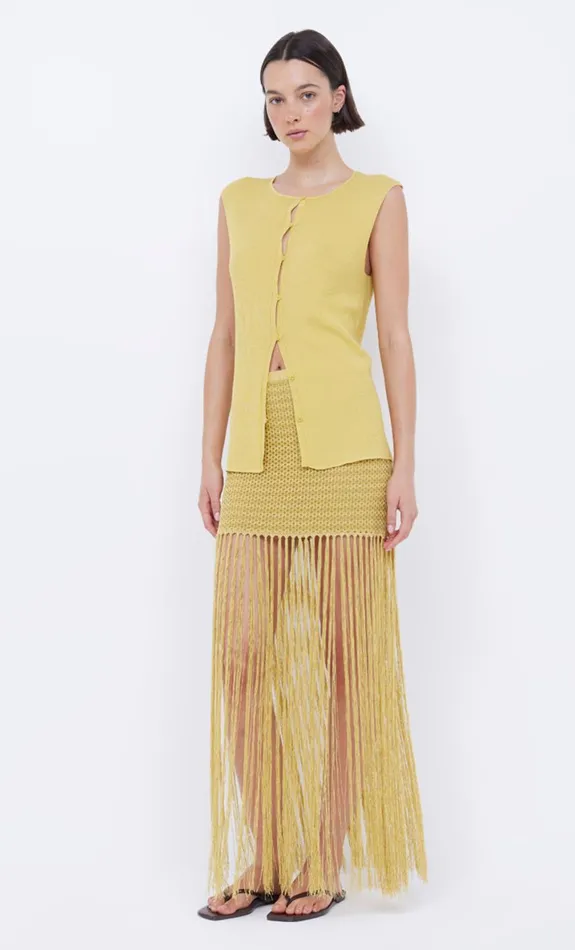 Bec Bridge SORRENTO KNIT VEST 8211 CITRUS Women Sleeveless