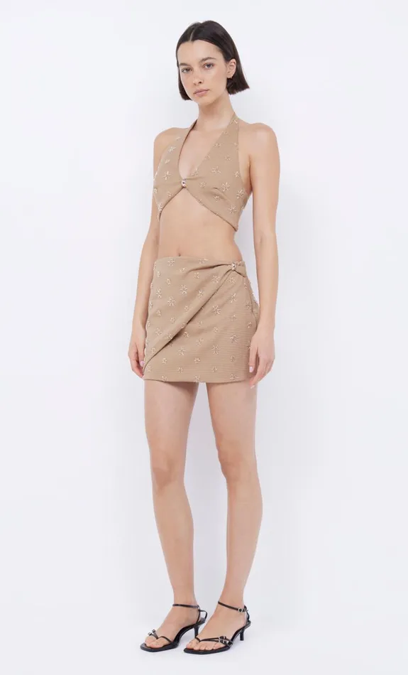 Bec Bridge SUNSEEKER HALTER TOP 8211 GOLDEN Women Sleeveless