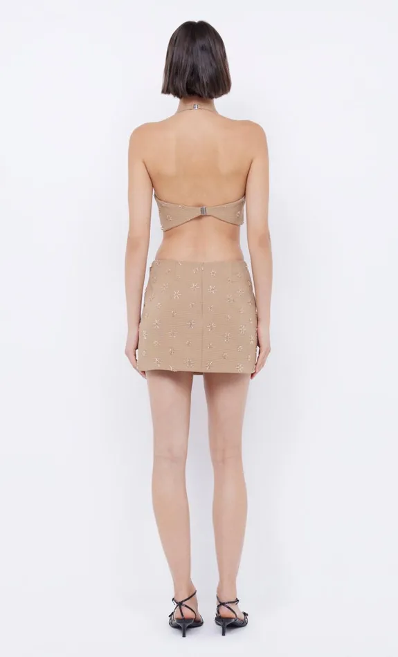 Bec Bridge SUNSEEKER MINI SKIRT 8211 GOLDEN Women Skirts