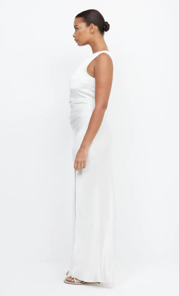 Bec Bridge THE DREAMER ASYM DRESS 8211 IVORY Women Maxi Dresses