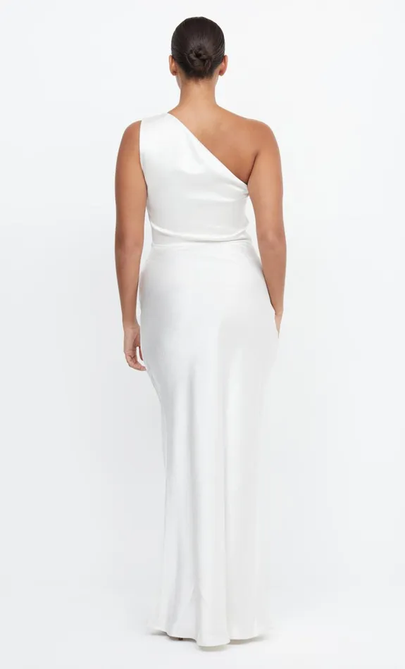 Bec Bridge THE DREAMER ASYM DRESS 8211 IVORY Women Maxi Dresses