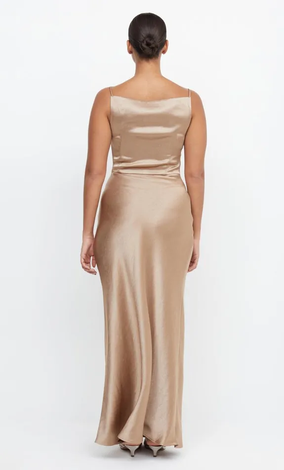 Bec Bridge THE DREAMER MAXI DRESS 8211 GOLDEN Women Bridesmaid Dresses