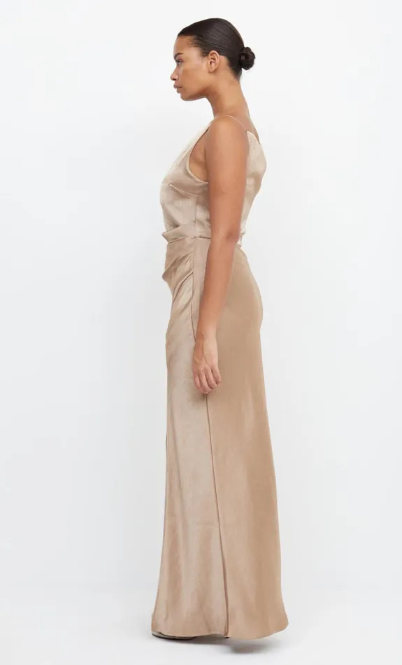 Bec Bridge THE DREAMER MAXI DRESS 8211 GOLDEN Women Bridesmaid Dresses