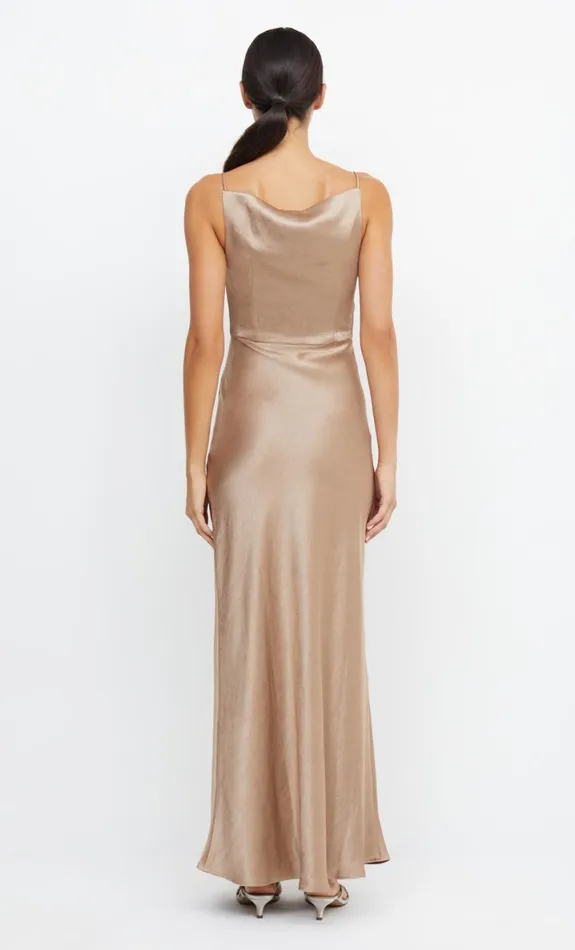 Bec Bridge THE DREAMER MAXI DRESS 8211 GOLDEN Women Bridesmaid Dresses