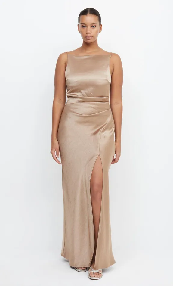 Bec Bridge THE DREAMER MAXI DRESS 8211 GOLDEN Women Maxi Dresses