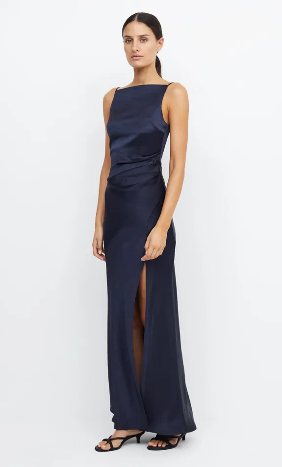 Bec Bridge THE DREAMER MAXI DRESS 8211 INK Women Maxi Dresses