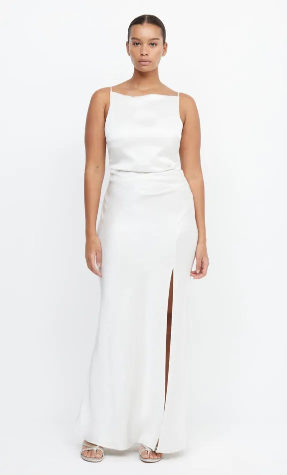 Bec Bridge THE DREAMER MAXI DRESS 8211 IVORY Women Maxi Dresses