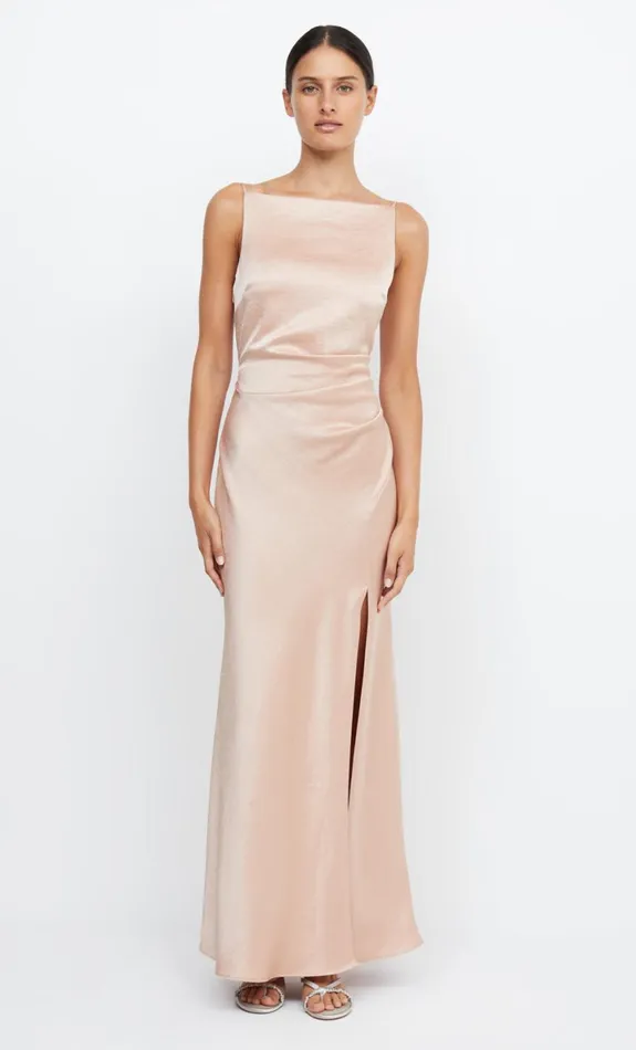 Bec Bridge THE DREAMER MAXI DRESS 8211 ROSE GOLD Women Maxi Dresses