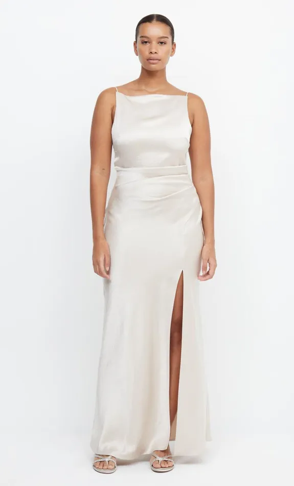 Bec Bridge THE DREAMER MAXI DRESS 8211 SAND Women Maxi Dresses