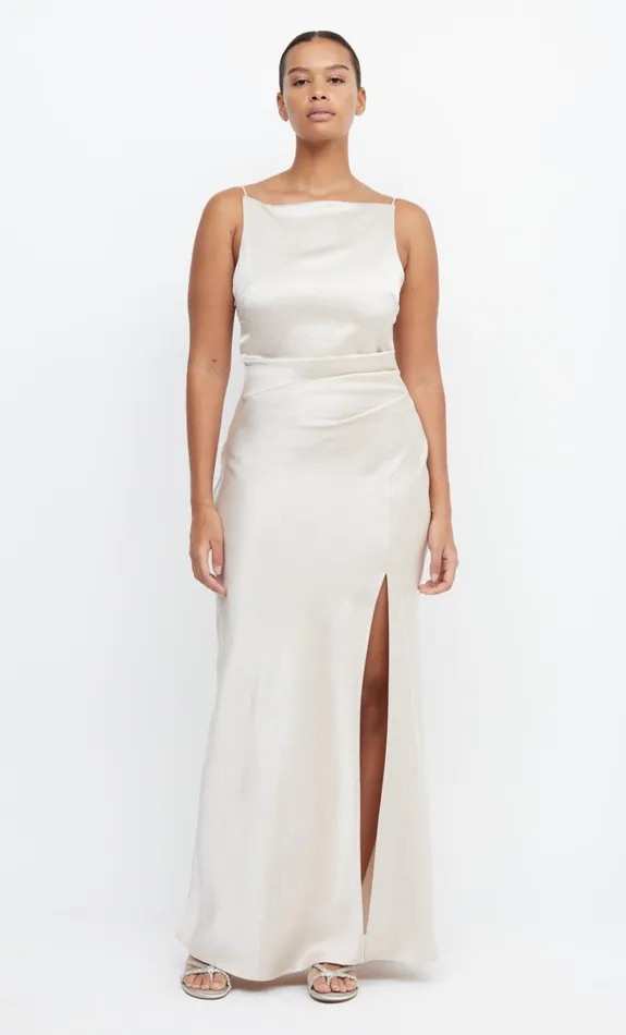 Bec Bridge THE DREAMER MAXI DRESS 8211 SAND Women Maxi Dresses