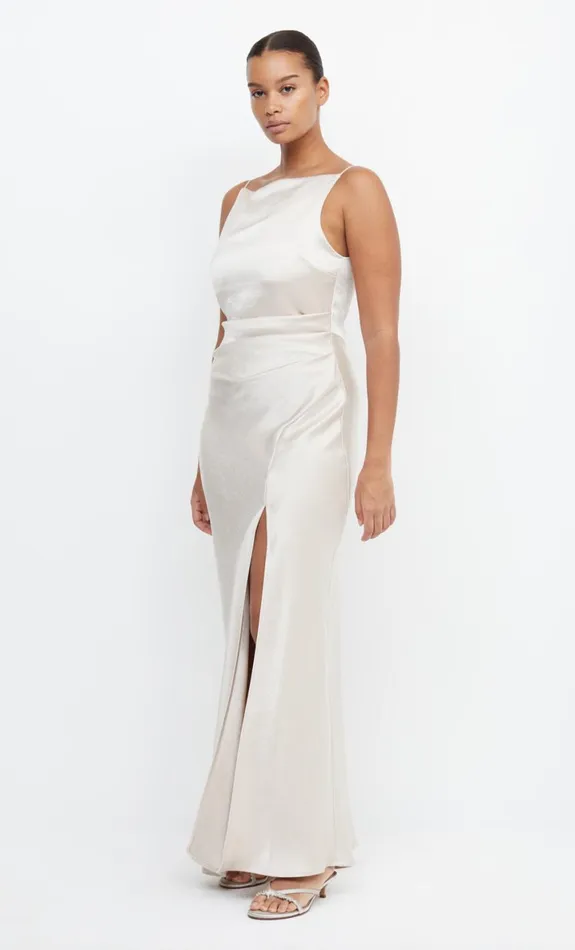 Bec Bridge THE DREAMER MAXI DRESS 8211 SAND Women Maxi Dresses