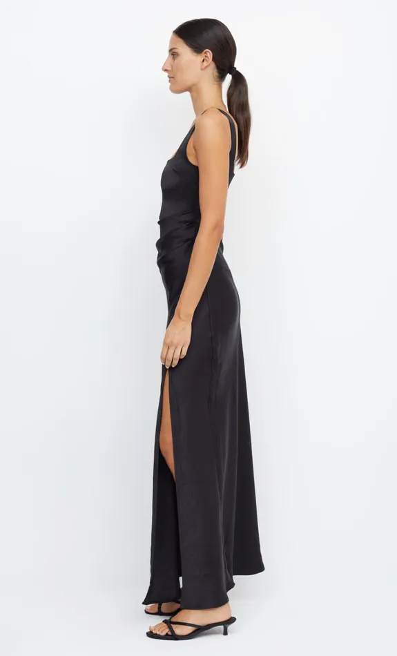 Bec Bridge THE DREAMER SQUARE NECK DRESS 8211 BLACK Women Maxi Dresses