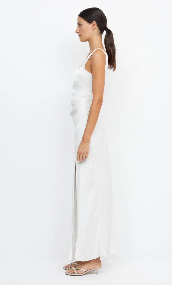 Bec Bridge THE DREAMER SQUARE NECK DRESS 8211 IVORY Women Prom Dresses