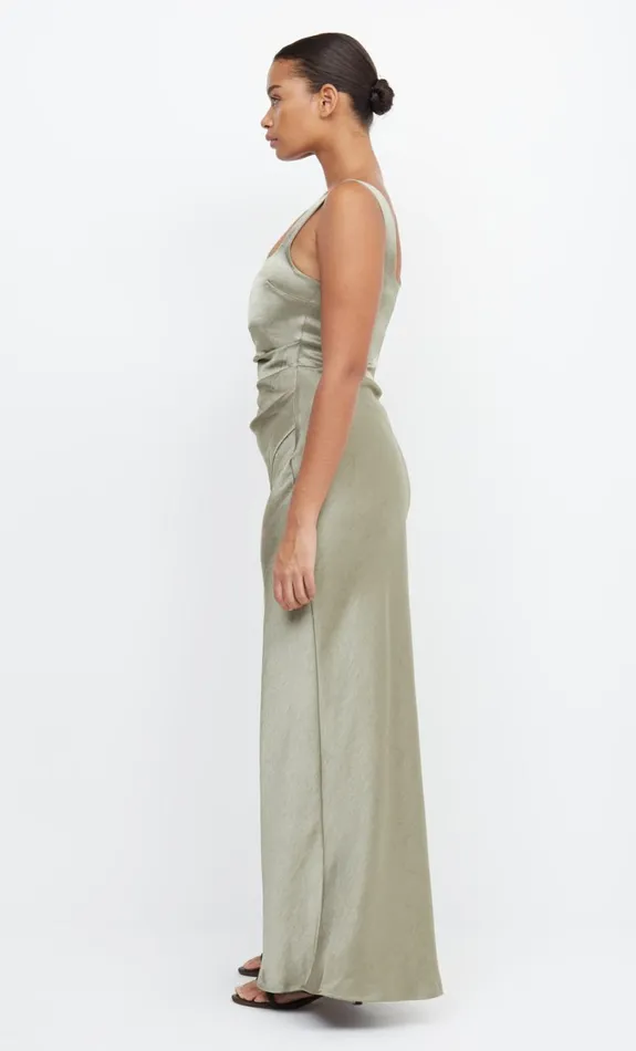 Bec Bridge THE DREAMER SQUARE NECK DRESS 8211 SAGE Women Bridesmaid Dresses